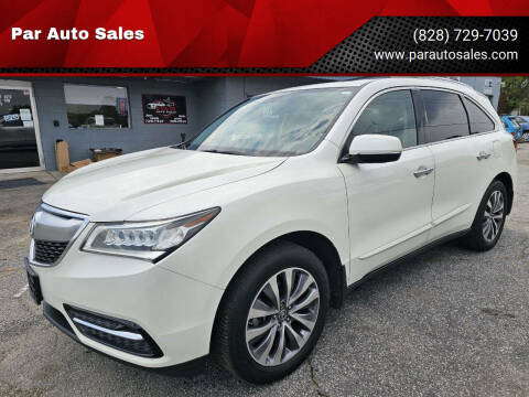 2014 Acura MDX for sale at Par Auto Sales in Granite Falls NC