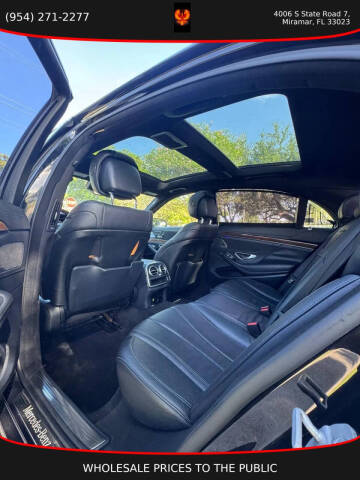 2015 Mercedes-Benz S-Class S 550