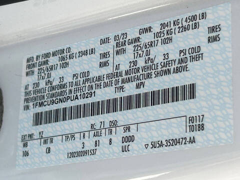 2023 Ford Escape Active