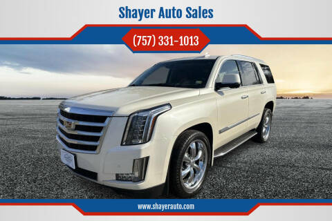 2015 Cadillac Escalade for sale at Shayer Auto Sales in Cape Charles VA