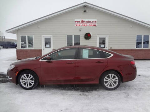 2015 Chrysler 200 for sale at GIBB'S 10 SALES LLC in New York Mills MN