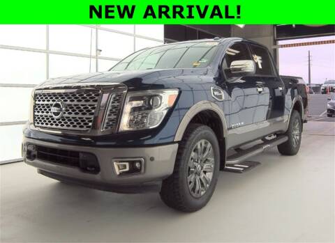 2017 Nissan Titan for sale at Route 21 Auto Sales in Canal Fulton OH