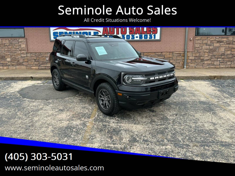 2021 Ford Bronco Sport for sale at Seminole Auto Sales in Seminole OK