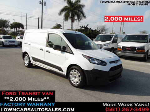 2017 Ford Transit Connect for sale at Town Cars Auto Sales in West Palm Beach FL