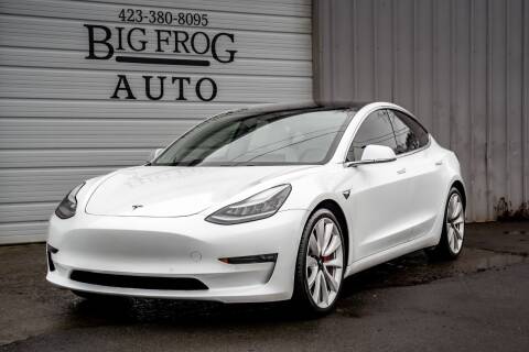 2019 Tesla Model 3 for sale at Big Frog Auto in Cleveland TN