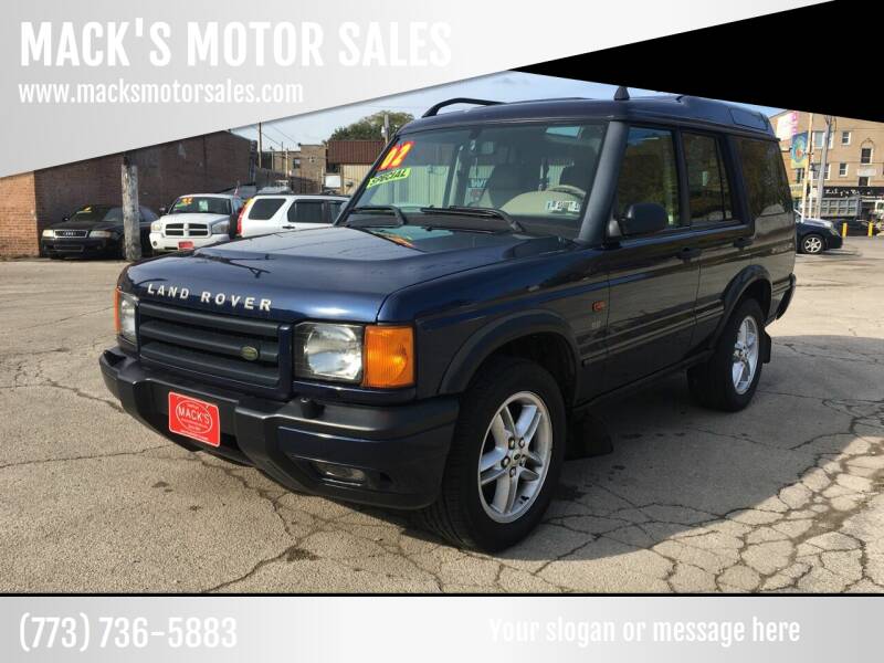 2002 Land Rover Discovery Series II for sale at Macks Motor Sales in Chicago IL