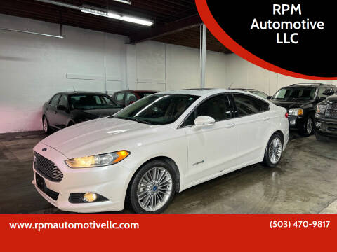 2013 Ford Fusion Hybrid for sale at RPM Automotive LLC in Portland OR