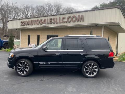 2017 Lincoln Navigator for sale at 220 Auto Sales LLC in Madison NC