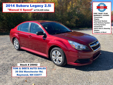 2014 Subaru Legacy 2.5i