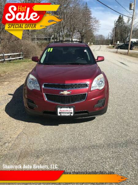 2011 Chevrolet Equinox for sale at Shamrock Auto Brokers, LLC in Belmont NH