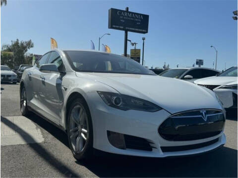 2012 Tesla Model S for sale at Carmania of Stevens Creek in San Jose CA