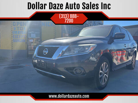 2013 Nissan Pathfinder for sale at Dollar Daze Auto Sales Inc in Detroit MI