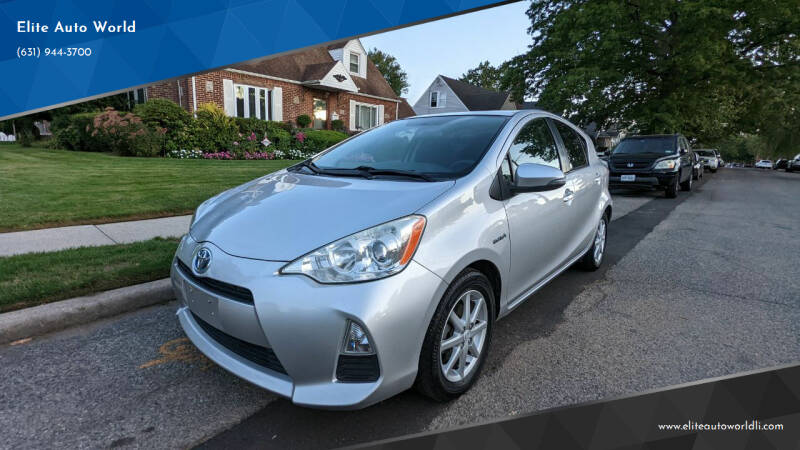 2012 Toyota Prius c for sale at Elite Auto World in East Meadow NY