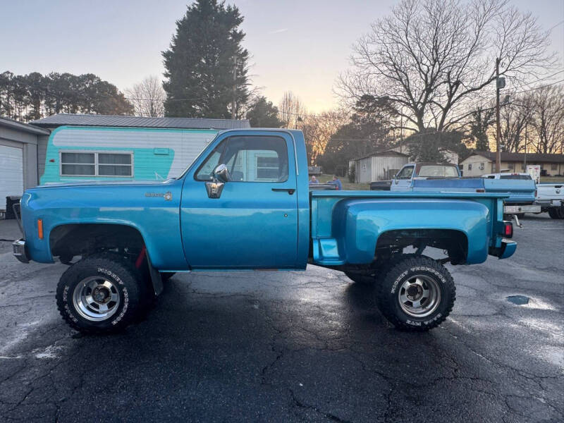 1979 Chevrolet C/K 10 Series for sale at BLACK'S AUTO SALES in Stanley NC
