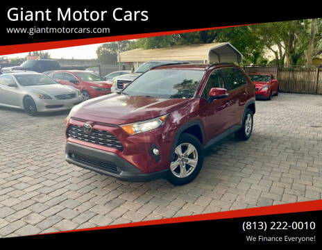 2019 Toyota RAV4 for sale at Giant Motor Cars in Tampa FL