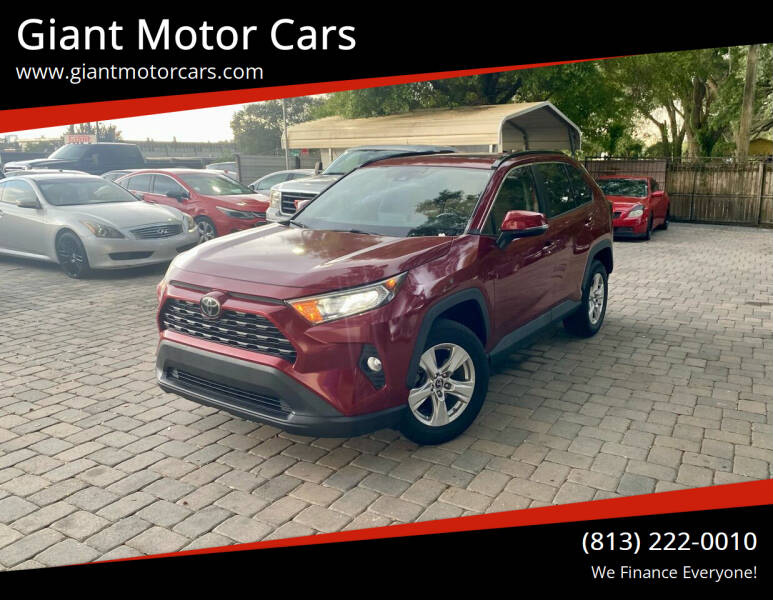 2019 Toyota RAV4 for sale at Giant Motor Cars in Tampa FL