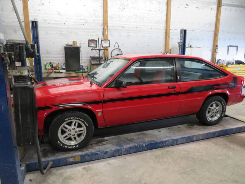 1985 Chevrolet Citation for sale at Whitmore Motors in Ashland OH