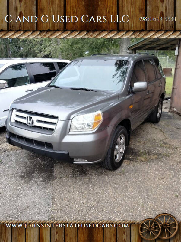 2008 Honda Pilot for sale at C and G Used Cars LLC in Slidell LA