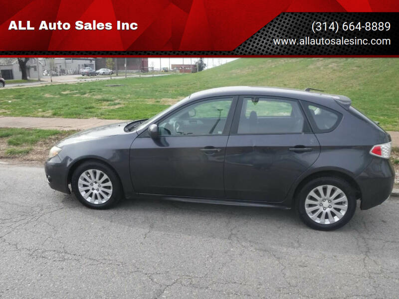 2008 Subaru Impreza for sale at ALL Auto Sales Inc in Saint Louis MO