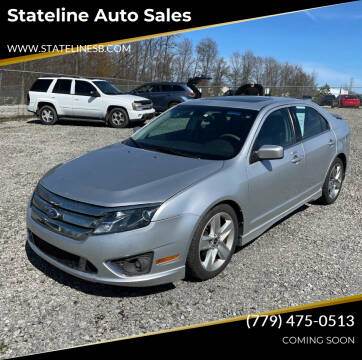 2011 Ford Fusion for sale at Stateline Auto Sales in South Beloit IL