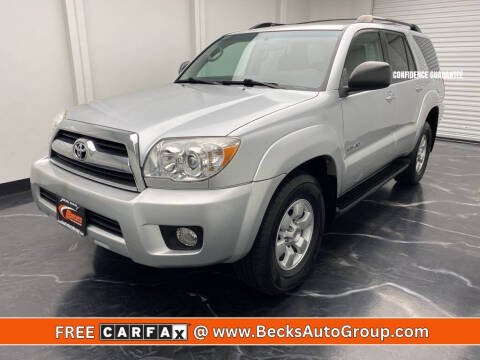 2006 Toyota 4Runner for sale at Becks Auto Group in Mason OH