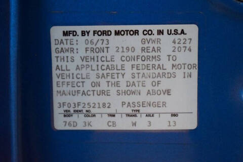 1973 Ford Mustang