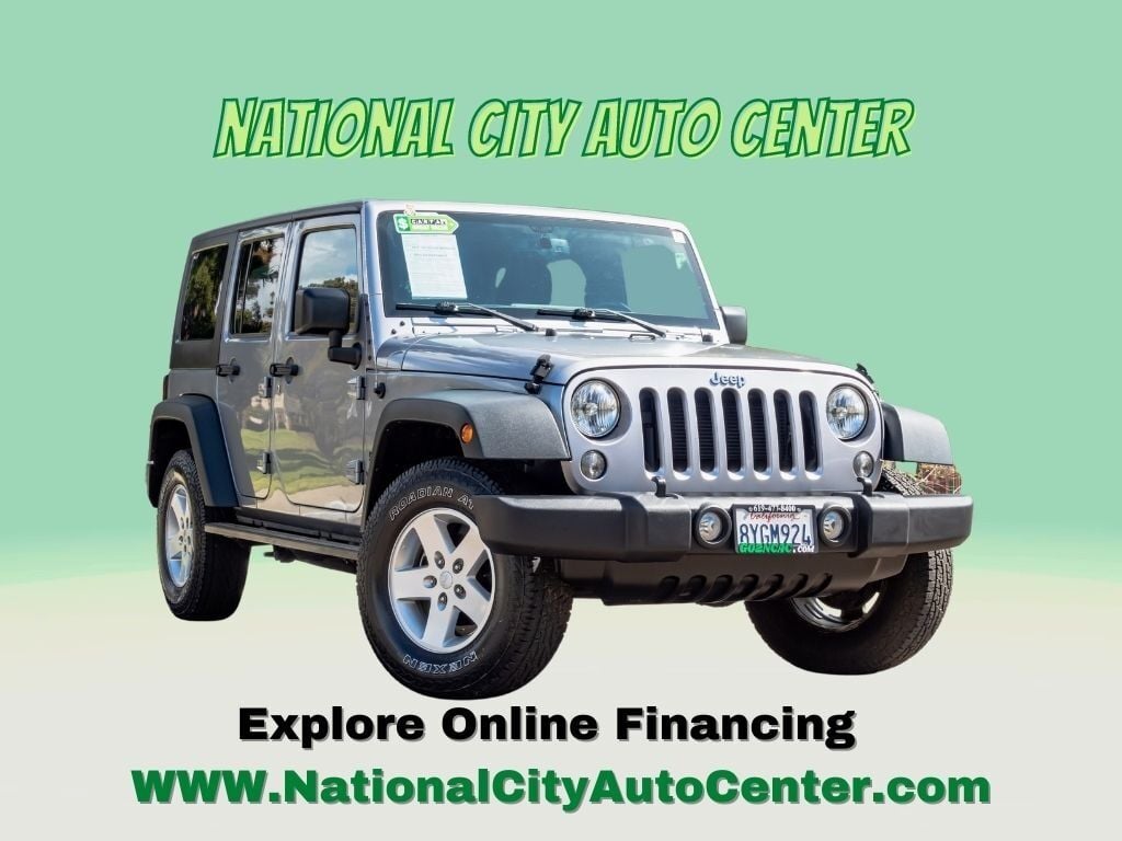 used 2017 Jeep Wrangler Unlimited Sport S 4x4 4dr SUV