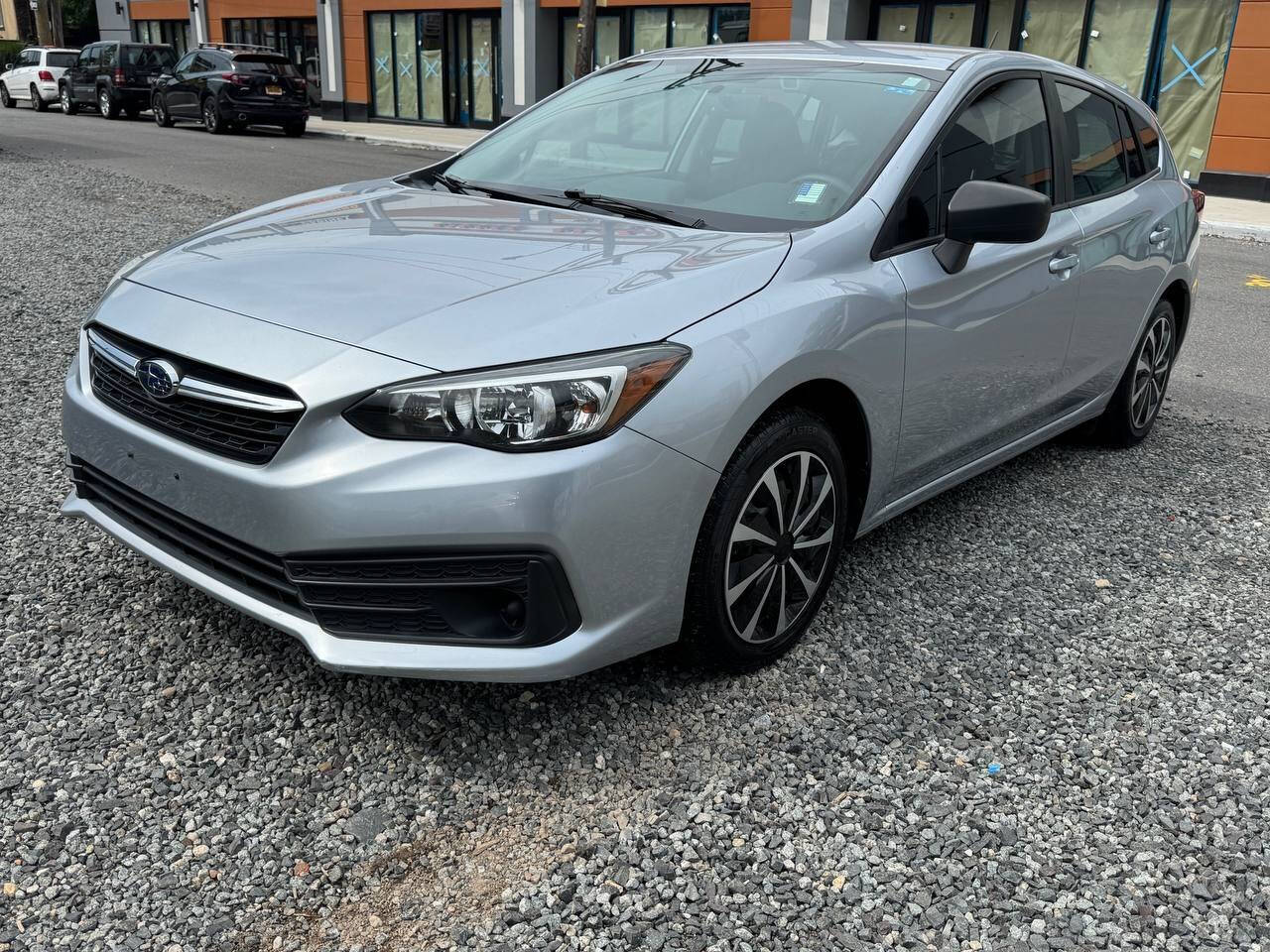 Silver 2020 Subaru Impreza Hatchback All-Wheel Drive 7-Speed CVT