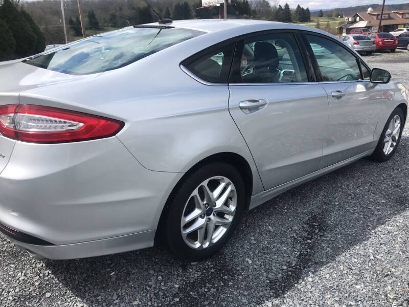 2013 Ford Fusion for sale at CESSNA MOTORS INC in Bedford PA