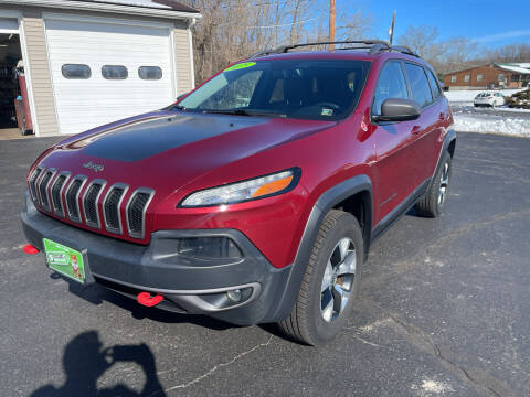 2015 Jeep Cherokee for sale at Baker Auto Sales in Northumberland PA
