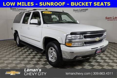 2004 Chevrolet Suburban for sale at Leman's Chevy City in Bloomington IL