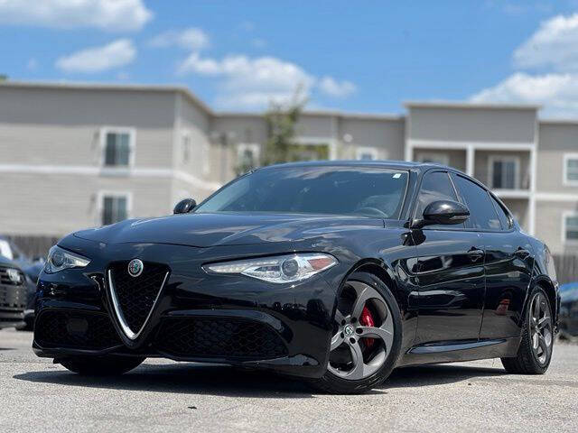 Black 2017 Alfa Romeo Giulia Base Base 4dr Sedan 1