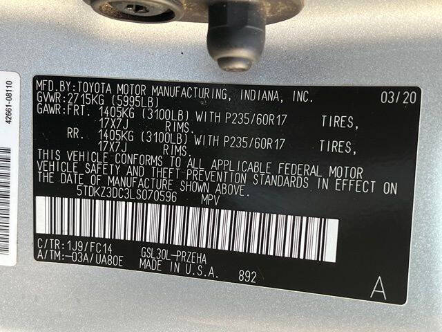 2020 Toyota Sienna