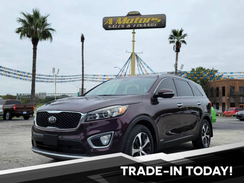 2016 Kia Sorento for sale at A MOTORS SALES AND FINANCE in San Antonio TX