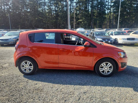 2013 Chevrolet Sonic for sale at WILSON MOTORS in Spanaway WA