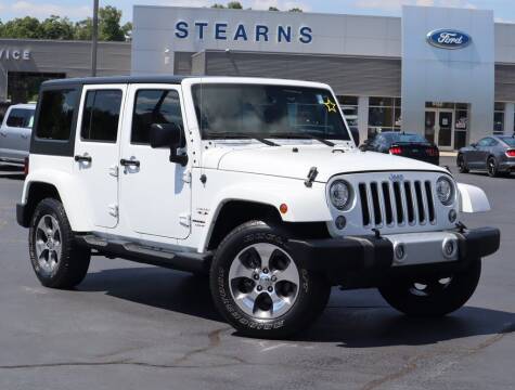 2018 Jeep Wrangler JK Unlimited for sale at Stearns Ford in Burlington NC