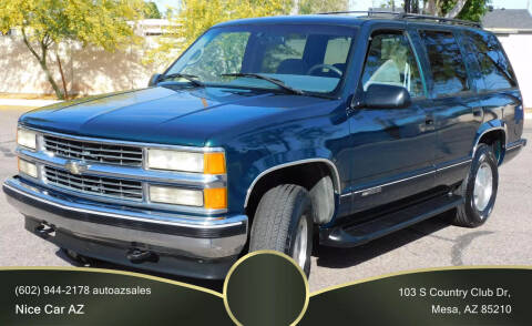 1995 Chevrolet Tahoe for sale at AZ Auto Sales and Services in Phoenix AZ