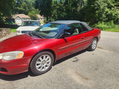 2005 Chrysler Sebring for sale at Cappy's Automotive in Whitinsville MA