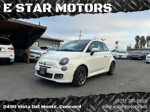 2013 FIAT 500 for sale at E STAR MOTORS in Concord CA