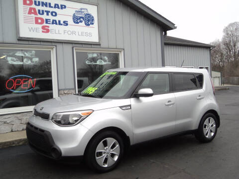 2015 Kia Soul for sale at Dunlap Auto Deals in Elkhart IN