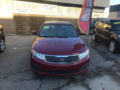 2009 Kia Optima for sale at Beacon Auto Sales Inc in Worcester MA