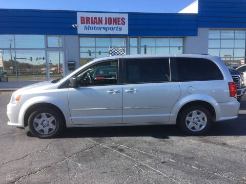 2012 Dodge Grand Caravan for sale at Brian Jones Motorsports Inc in Danville VA