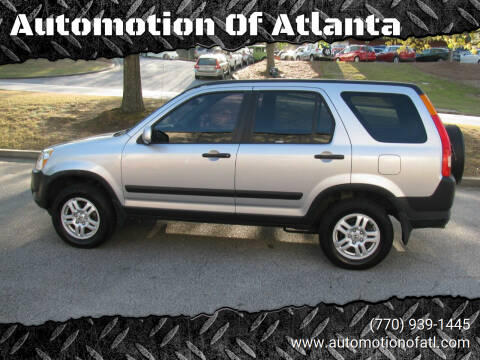 2004 Honda CR-V for sale at Automotion Of Atlanta in Conyers GA