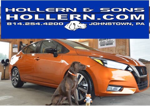 2020 Nissan Versa for sale at Hollern & Sons Auto Sales in Johnstown PA