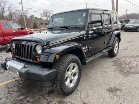 2008 Jeep Wrangler Unlimited for sale at Lakeshore Auto Wholesalers in Amherst OH