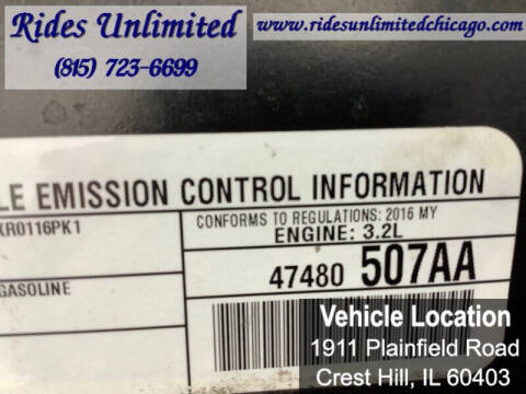 2016 Jeep Cherokee Trailhawk