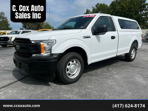 2018 Ford F-150 for sale at C. Cox Auto Sales Inc in Joplin MO