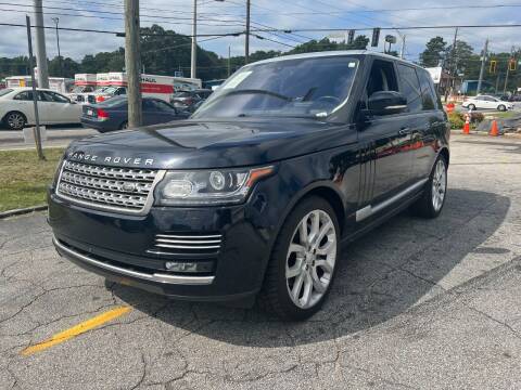 2016 Land Rover Range Rover for sale at Atlanta Fine Cars in Jonesboro GA