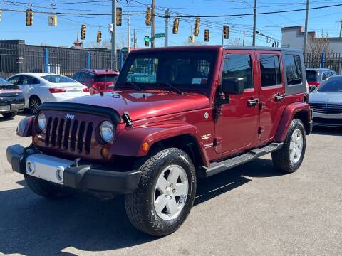 2010 Jeep Wrangler Unlimited for sale at SKYLINE AUTO in Detroit MI
