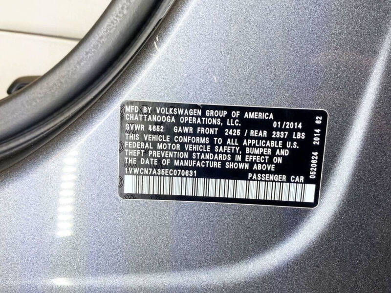 2014 Volkswagen Passat 2.0L TDI SEL Premium